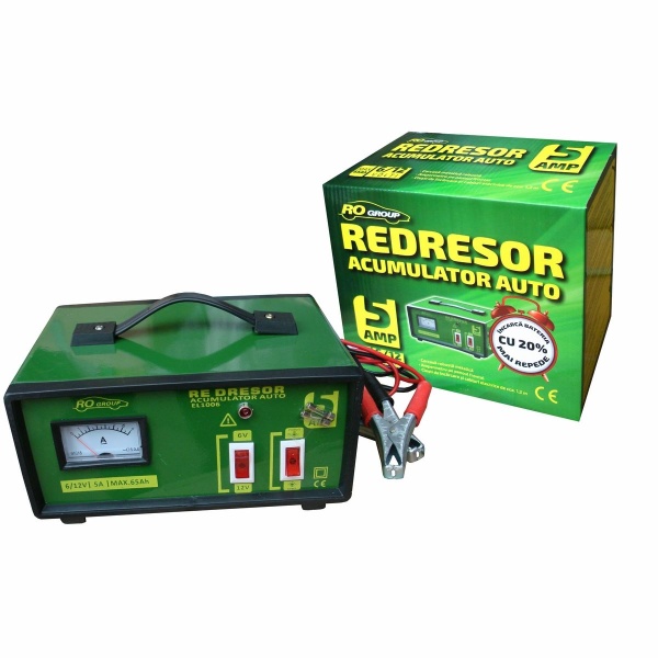 Redresor Baterie Ro Group 5A 65Ah 6/12V EL1006